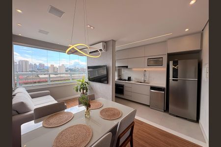 Sala de apartamento à venda com 2 quartos, 44m² em Jardim Shangai, Jundiaí