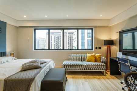 Studio de kitnet/studio à venda com 1 quarto, 27m² em Indianópolis, São Paulo