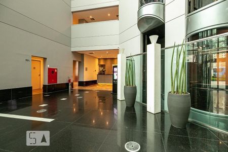 Studio à venda com 27m², 1 quarto e 1 vagaHall social