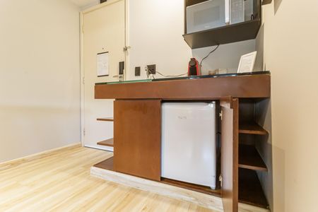 Studio à venda com 27m², 1 quarto e 1 vagaCozinha