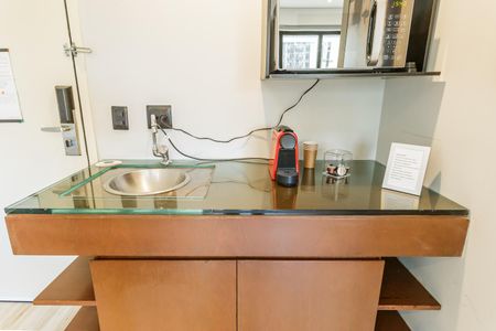 Studio à venda com 27m², 1 quarto e 1 vagaCozinha