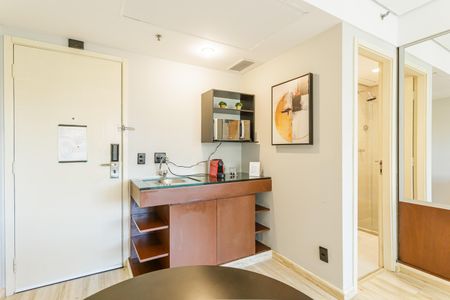 Studio à venda com 27m², 1 quarto e 1 vagaCozinha