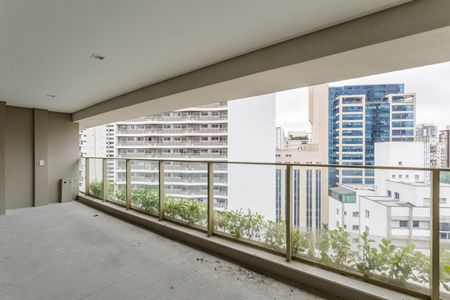 Varanda da Sala de apartamento à venda com 3 quartos, 149m² em Indianópolis, São Paulo