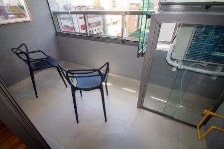 Studio para alugar com 29m², 1 quarto e sem vagaVaranda