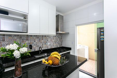 Casa de condomínio para alugar com 73m², 3 quartos e 2 vagasCozinha