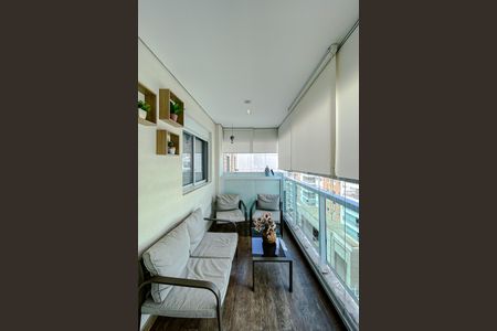 Varanda da Sala de apartamento para alugar com 2 quartos, 83m² em Mooca, São Paulo