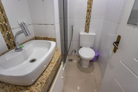 Banheiro  de apartamento para alugar com 1 quarto, 35m² em Centro, Diadema