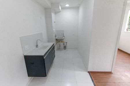 Apartamento para alugar com 32m², 2 quartos e sem vagaCozinha e Área de Serviço