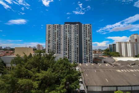 Varanda de kitnet/studio para alugar com 1 quarto, 26m² em Jardim Caravelas, São Paulo