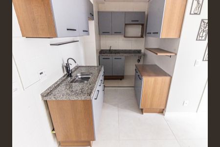 Apartamento para alugar com 35m², 2 quartos e sem vaga Apartamento para alugar com 35m², 2 quartos e sem vagaCozinha e Área de Serviço