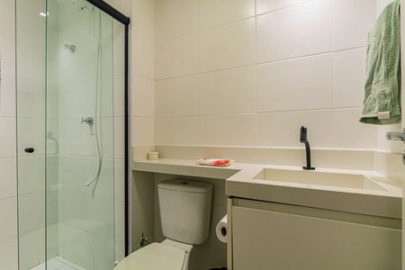 Apartamento para alugar com 28m², 1 quarto e sem vaga Apartamento para alugar com 28m², 1 quarto e sem vagaBanheiro