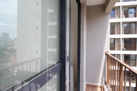 Studio à venda com 25m², 1 quarto e sem vagaVaranda