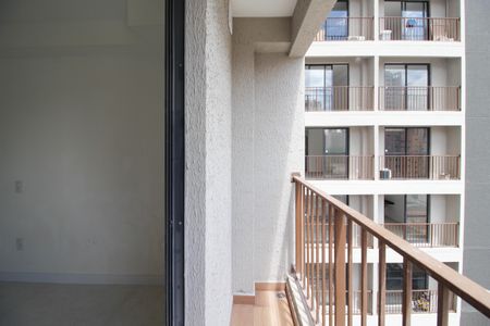 Studio à venda com 25m², 1 quarto e sem vagaVaranda