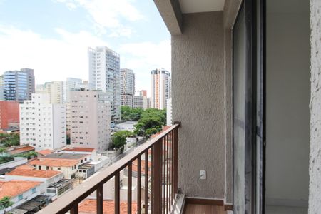 Varanda de kitnet/studio à venda com 1 quarto, 25m² em Vila Olímpia, São Paulo