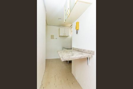 Cozinha  de kitnet/studio para alugar com 1 quarto, 26m² em Centro Histórico, Porto Alegre