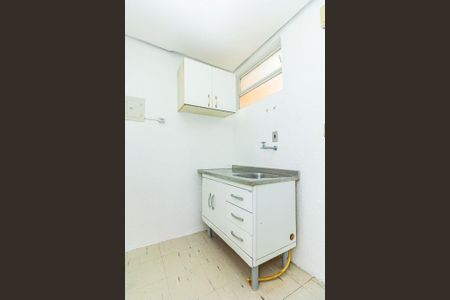 Cozinha  de kitnet/studio para alugar com 1 quarto, 26m² em Centro Histórico, Porto Alegre