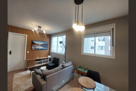 Sala de apartamento à venda com 1 quarto, 34m² em Jardim Marajoara, São Paulo