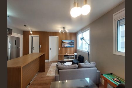 Sala de apartamento à venda com 1 quarto, 34m² em Jardim Marajoara, São Paulo