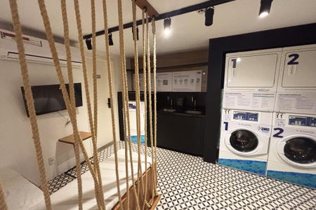 Studio à venda com 27m², 1 quarto e sem vagalavanderia