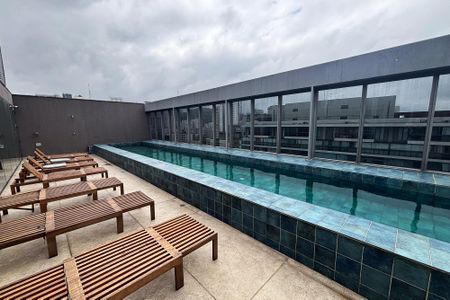 Studio à venda com 27m², 1 quarto e sem vagapiscina