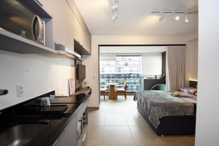 entrada de kitnet/studio à venda com 1 quarto, 27m² em Jardim Paulista, São Paulo