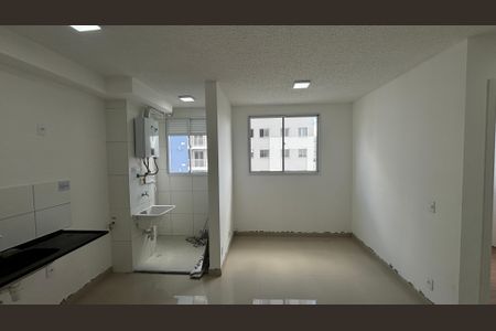 Sala - Sala de Jantar  de apartamento para alugar com 2 quartos, 38m² em Jardim, Santo André
