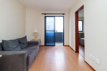 Sala de apartamento à venda com 1 quarto, 35m² em Brooklin, São Paulo