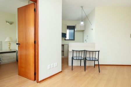 Sala de apartamento à venda com 1 quarto, 35m² em Brooklin, São Paulo