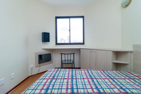 Quarto de apartamento à venda com 1 quarto, 35m² em Brooklin, São Paulo