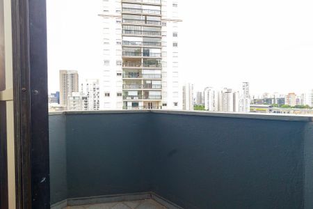 Sala - Varanda de apartamento à venda com 1 quarto, 35m² em Brooklin, São Paulo