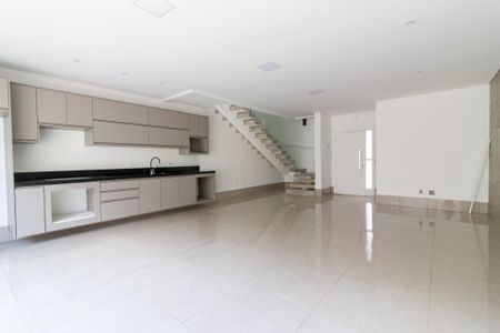Sala/Cozinha de casa de condomínio à venda com 3 quartos, 173m² em Parque Taquaral, Campinas