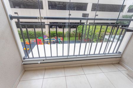 Varanda  de apartamento para alugar com 2 quartos, 55m² em Conceição, Diadema