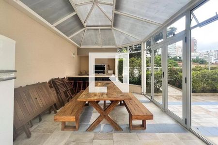 Apartamento para alugar com 45m², 1 quarto e 1 vaga Apartamento para alugar com 45m², 1 quarto e 1 vagaÁrea comum - Churrasqueira