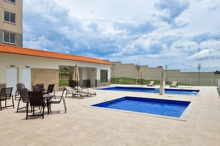 Apartamento para alugar com 48m², 2 quartos e 1 vaga Apartamento para alugar com 48m², 2 quartos e 1 vagaÁrea comum - Piscina