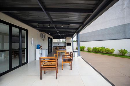 Apartamento para alugar com 70m², 2 quartos e 2 vagasÁrea comum - Churrasqueira