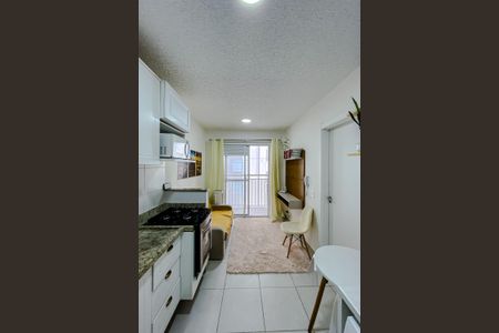 Apartamento à venda com 28m², 1 quarto e sem vaga Apartamento à venda com 28m², 1 quarto e sem vagaCozinha e Área de Serviço