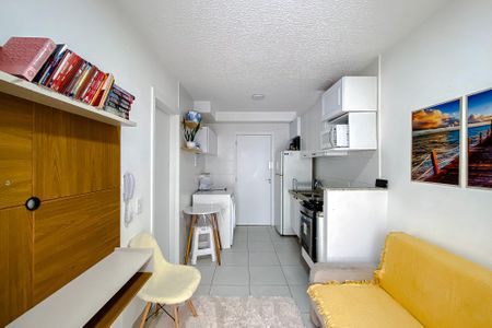 Sala de apartamento à venda com 1 quarto, 28m² em Belenzinho, São Paulo