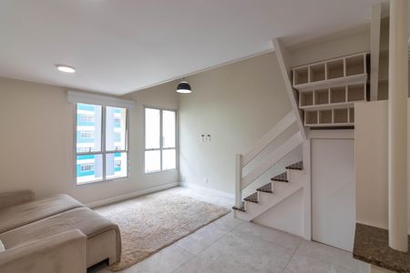 Sala de apartamento à venda com 1 quarto, 51m² em Vila Helena, São Paulo