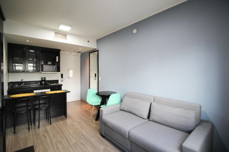 Sala de kitnet/studio à venda com 1 quarto, 29m² em Indianópolis, São Paulo