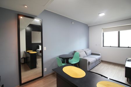 Studio à venda com 29m², 1 quarto e 1 vagaSala