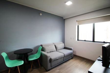 Sala de kitnet/studio à venda com 1 quarto, 29m² em Indianópolis, São Paulo
