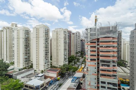 Vista de apartamento à venda com 1 quarto, 29m² em Indianópolis, São Paulo