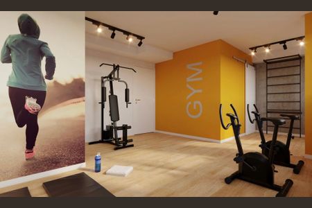 Apartamento à venda com 32m², 2 quartos e sem vagaAcademia