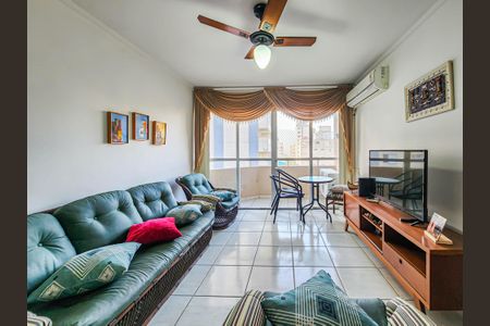 Sala de apartamento para alugar com 2 quartos, 86m² em Aparecida, Santos