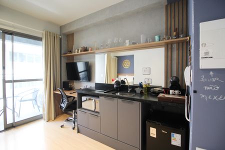 Studio para alugar com 27m², 1 quarto e sem vagaCozinha