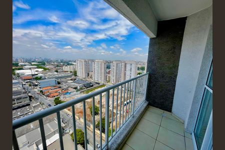 Varanda da Sala de apartamento à venda com 2 quartos, 47m² em Vila das Bandeiras, Guarulhos