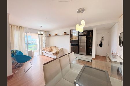 Sala de apartamento à venda com 2 quartos, 78m² em Jardim Ermida I, Jundiaí