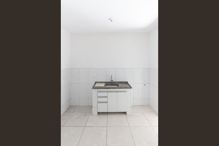 Sala e Cozinha de apartamento para alugar com 1 quarto, 35m² em Vila Nova Galvão, São Paulo