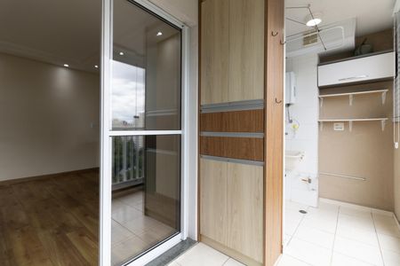 Varanda da Sala de apartamento para alugar com 2 quartos, 53m² em Vila Moraes, São Paulo