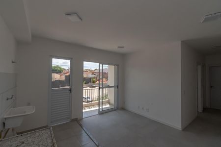 Sala/Cozinha  de apartamento para alugar com 2 quartos, 51m² em Jardim Nova Alvorada, Hortolândia